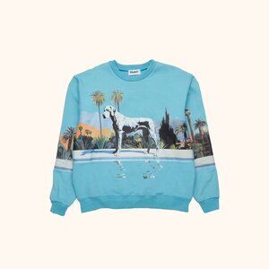 XS Kismet 'Portrait of a Dane' Cool Funky Sweatshirt Worn Once